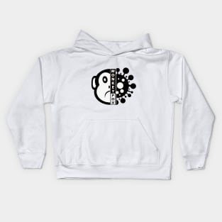 Monkey Pox Virus Kids Hoodie